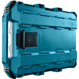 Makita maktrak organizer plat p-91051 gereedschapsbox (blauw zwart)