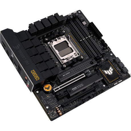 Asus tuf gaming b650m-plus socket am5 moederbord (zwart, raid, 2.5 gb-lan, sound, µatx)