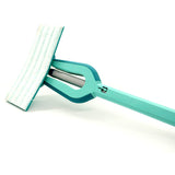 Leifheit picobello vloerwisser s micro duo met steel - 27 cm wisbreedte - turqouise - grijs