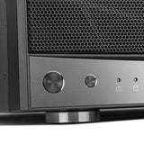 Silverstone sst-gd11b htpc behuizing (zwart | 2x usb-a | 1x usb-c)