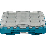 Makita maktrak organizer plat p-91051 gereedschapsbox (blauw zwart)