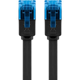 Goobay cat 6a u utp platte kabel (zwart, 20 meter)