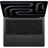 Apple macbook pro 2023 14 (mrx43n a) refurbished laptop (zwart | m3 pro 12 core | 18‑core gpu | 18 gb ram | 1 tb ssd)