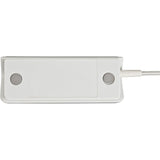 Brennenstuhl estilo meervoudige usb-lader (wit roestvrij staal)