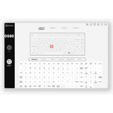 Iqunix og80 lavandin wireless mechanical keyboard (lavendel, us lay-out (qwerty), cherry mx brown, 80% (tkl), hot-swappable, pbt, 2.4ghz | bluetooth 5.1 | usb-c)