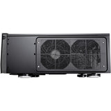 Silverstone grandia gd07b htpc behuizing (zwart | 2x usb-a)