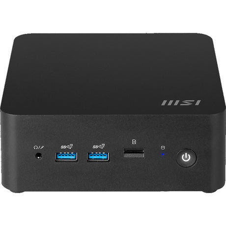 Msi cubi nuc 1mg-238beu barebone (zwart | core 5 120u | intel graphics)