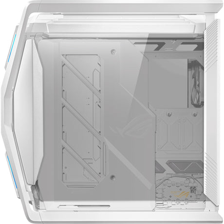 Asus rog hyperion gr701 big tower behuizing (wit | 4x usb-a | 2x usb-c | rgb | tempered glass)