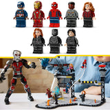 Lego super heroes 76314 captain america civil war actiescene