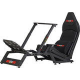 Next level racing f-gt formula and gt simulator cockpit racing simulator (zwart (mat))