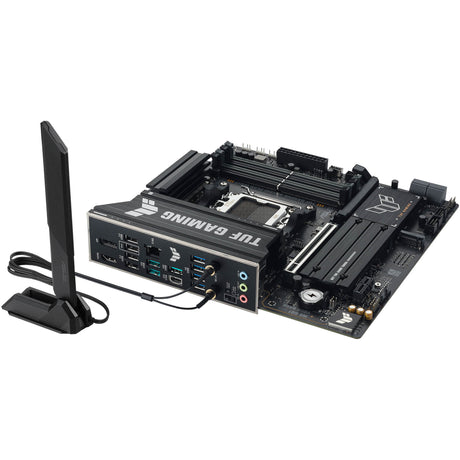 Asus tuf gaming b850m-plus wifi7 socket am5 moederbord (2.5gb-lan, wi-fi 7, bt, sound, µatx)