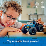 Lego city blauwe monstertruck - 60402