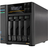 Asustor lockerstor 4 as6804t nas (zwart)