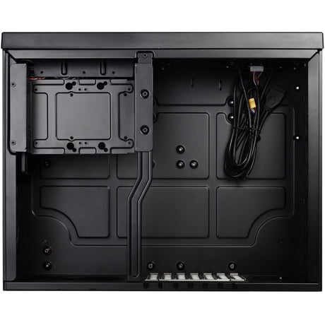 Silverstone sst-gd09b-c htpc behuizing (zwart | 1x usb-a | 1x usb-c)
