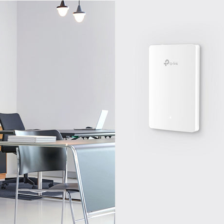Tp-link omada eap615-wall ax1800 wall plate wifi 6 access point (wit, poe)