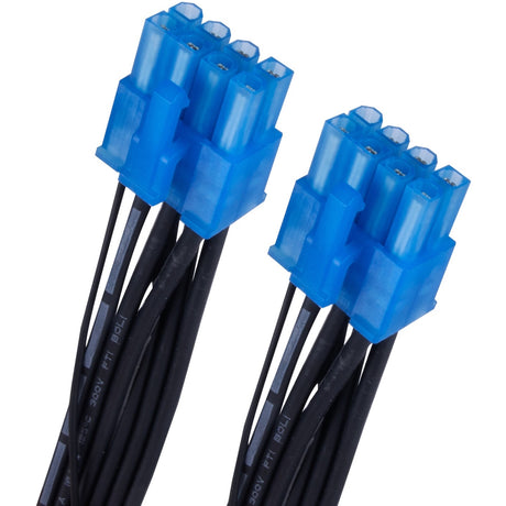 Silverstone 12vhpwr pcie adapter kabel sst-pp14-pcie (zwart, 0,55 meter)