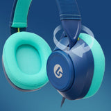 Powera lucidsound ls10x gen 2 bedrade gamingheadset - mariner blue over-ear gaming headset (donkerblauw lichtblauw, xbox series x|s, xbox one, pc)