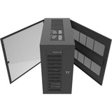 Thermaltake ax700 tg big tower behuizing (zwart | 4x usb-a | 1x usb-c | tempered glass)