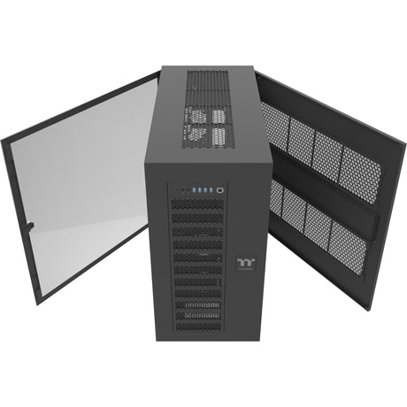 Thermaltake ax700 tg big tower behuizing (zwart | 4x usb-a | 1x usb-c | tempered glass)