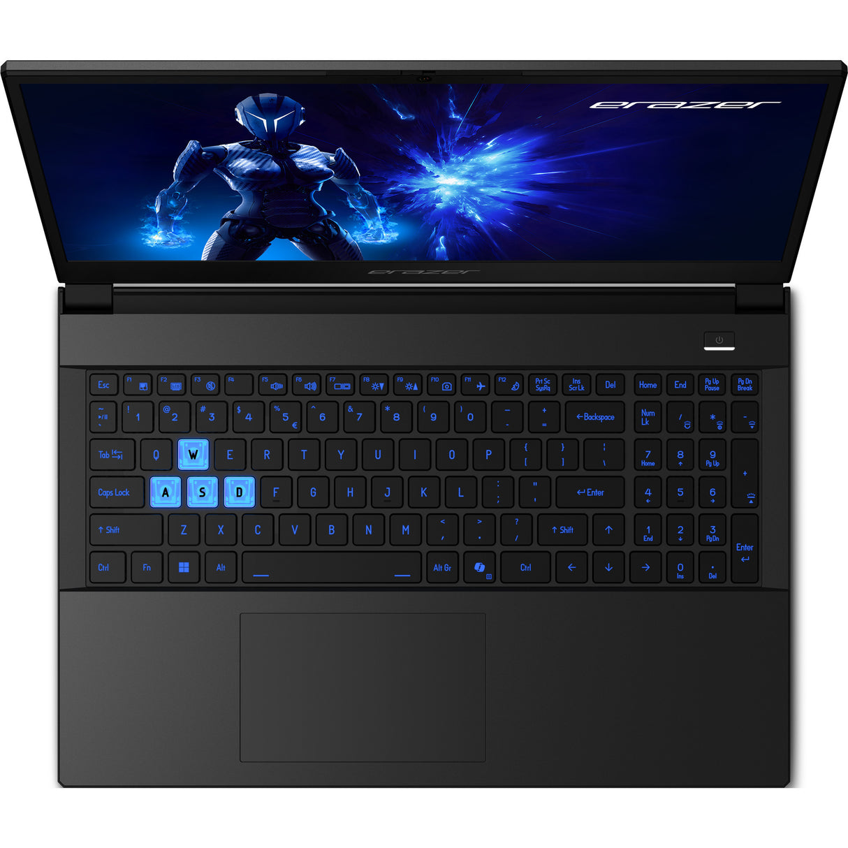 Erazer deputy 15 p1 md62763 15.6 gaming laptop (zwart | core 5 210h | rtx 5060 | 16 gb | 1 tb ssd)