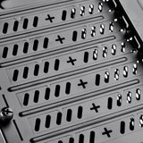 Silverstone sst-ps13b midi tower behuizing (zwart | 2x usb-a)