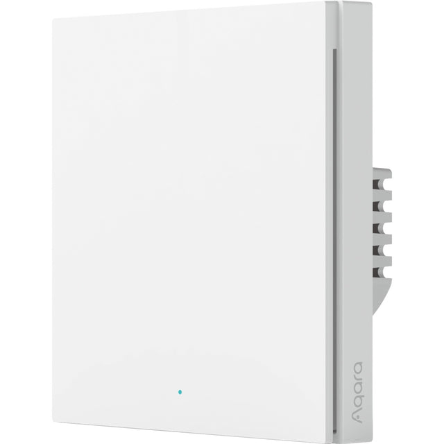 Aqara smart wall switch h1 (no neutral, single rocker) - zigbee 3.0 - enkele schakelaar - zonder nul draad