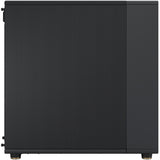 Fractal design north xl midi tower behuizing (zwart houtkleur | 2x usb-a | 1x usb-c)