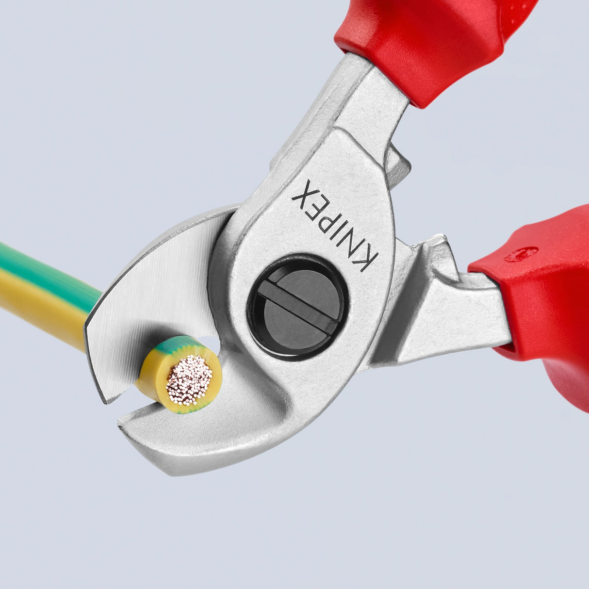 Knipex 95 16 165 - knabbelschaar - vde geïsoleerde handgrepen - chroom