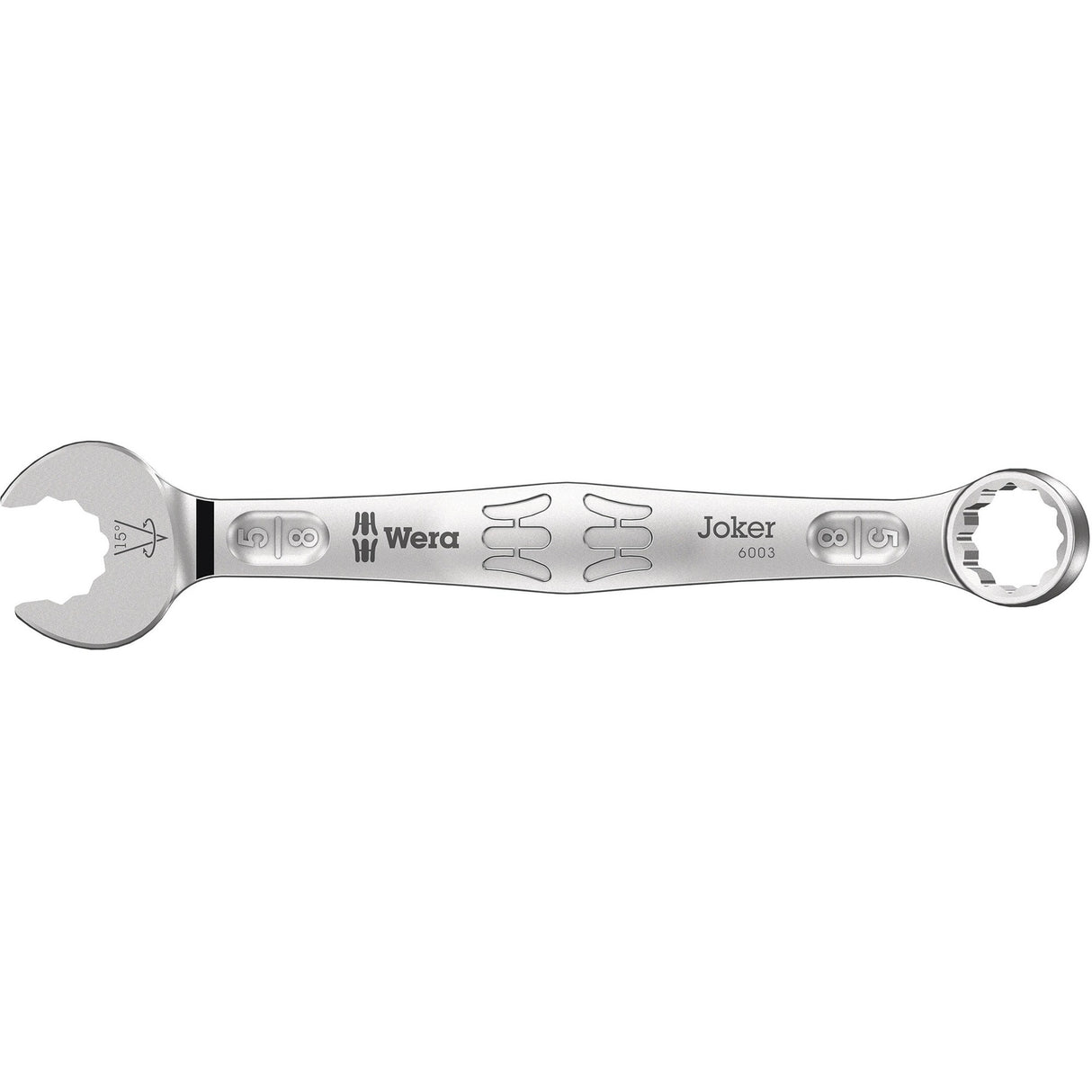 Wera 9642 magneetstrip 6003 joker imperial 1 ringsteeksleutelset moersleutel (inch, 8‑delig)