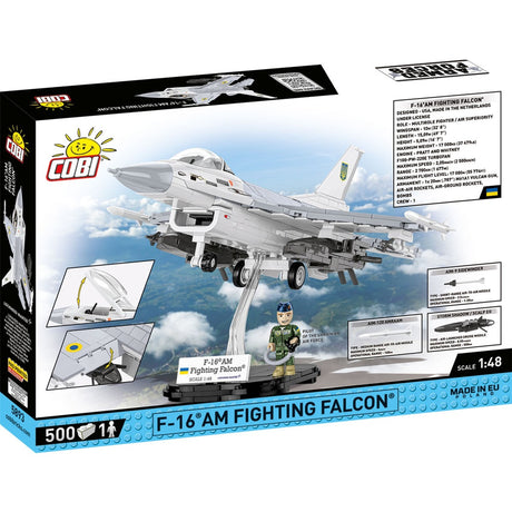 Cobi armed forces - f-16am fighting falcon constructiespeelgoed (schaal 1:48)