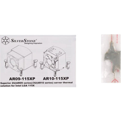 Silverstone ar10-115xp cpu-koeler (zilver, argon series)