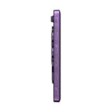 8bitdo arcade controller - transparent purple signature edition (paars transparant, 2.4 ghz bluetooth usb, nintendo switch 1 + 2, pc)
