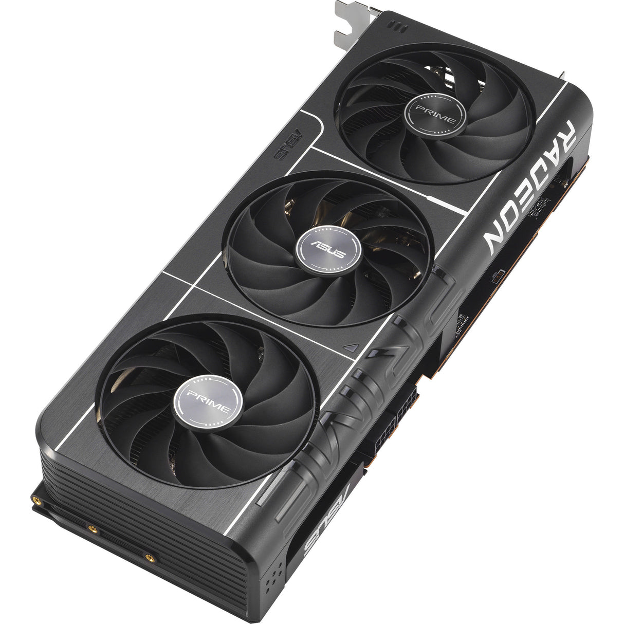 Asus prime radeon rx 9070 gre grafische kaart (grijs, 3x displayport, 1x hdmi)