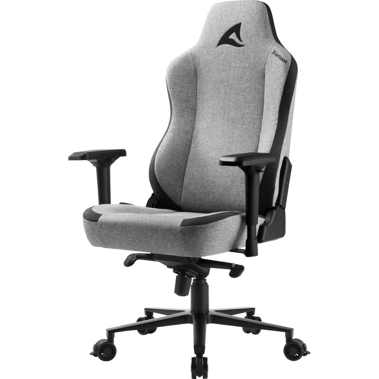 Sharkoon skiller sgs40 fabric gamestoel (grijs zwart)