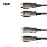 Club 3d hdmi hybride aoc kabel (zwart, 50 meter)
