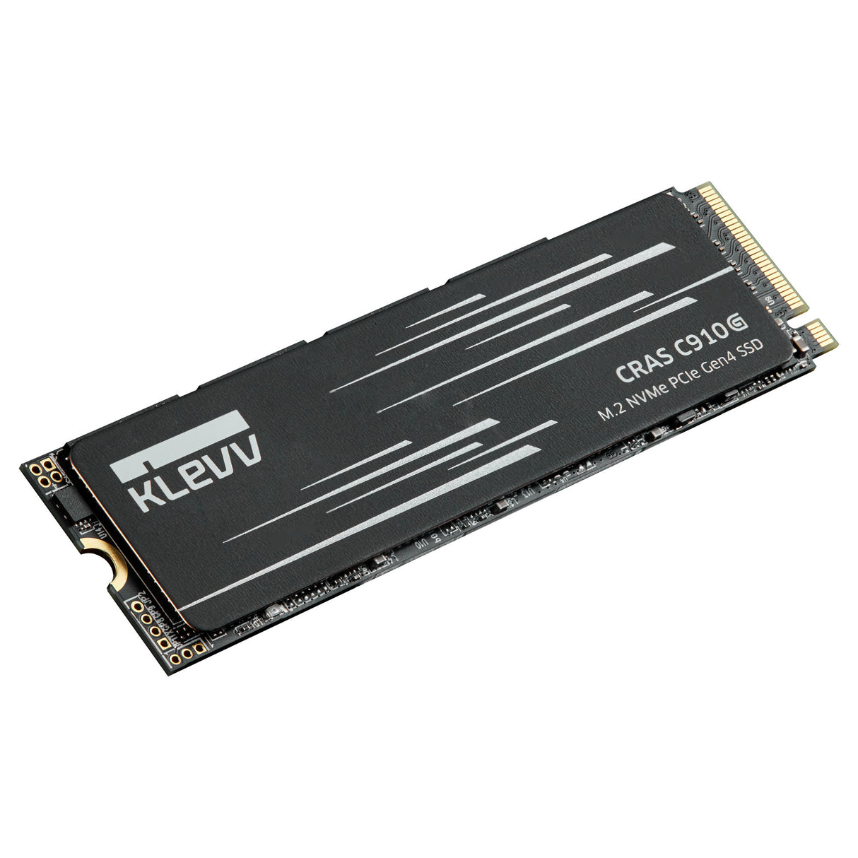 Klevv cras c910g 1 tb ssd (zwart, k01tbm2sp0-10g, pcie gen 4.0 x4, nvme 2.0)