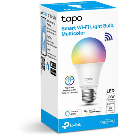 Tp-link tapo l530e smart wifi-lamp led-lamp (multicolor)