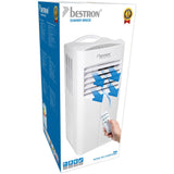Bestron aac9000 mobiele airconditioner (wit, koelvermogen 2,6 kw | met cfc-vrij koelmiddel | 9000 btu h)