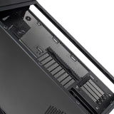 Silverstone alta f2 big tower behuizing (zwart | 4x usb-a | 1x usb-c | tempered glass)