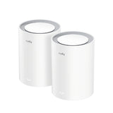 Cudy ax1800 gigabit mesh wi-fi 6 system (2-pack) mesh router (wit)