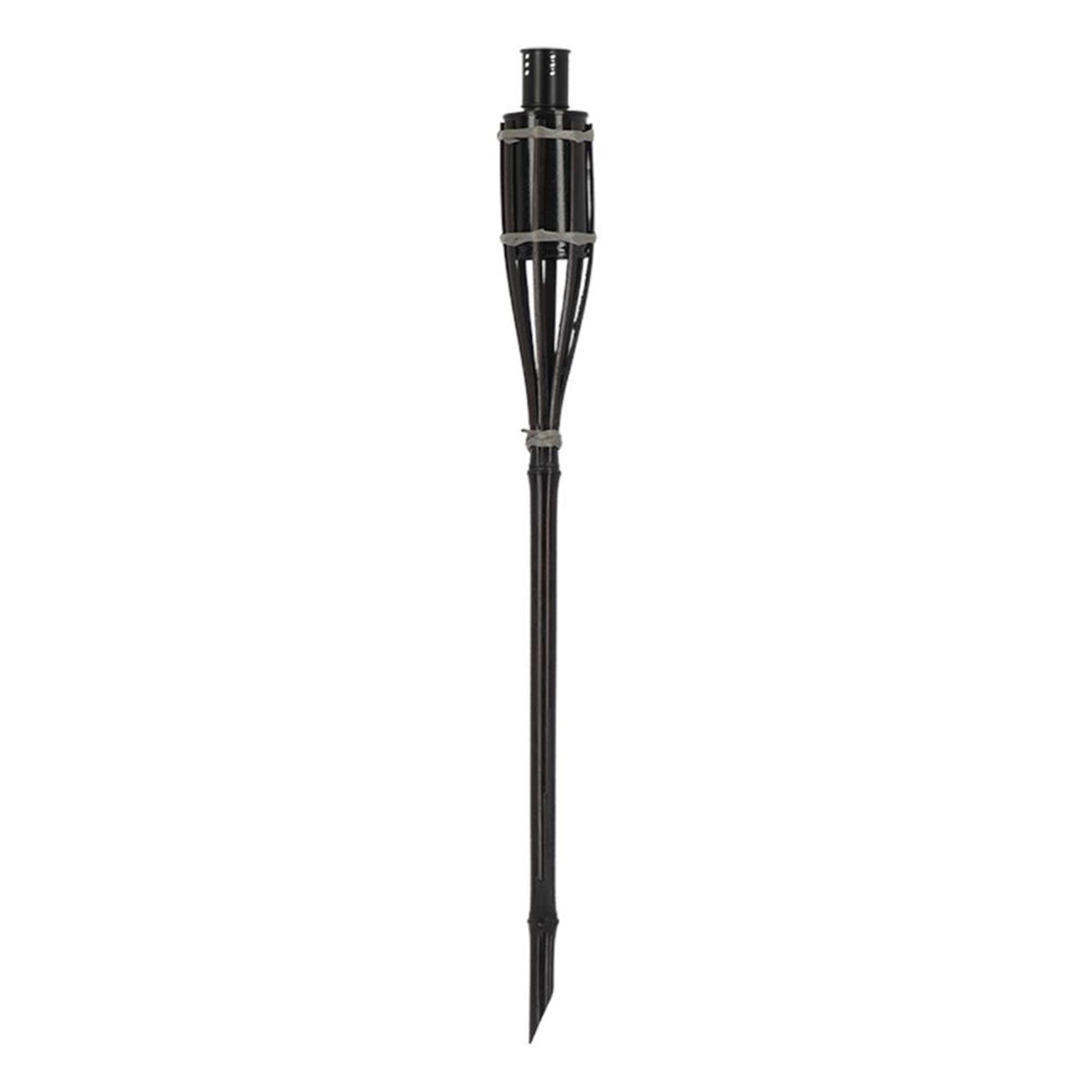 Esschert design fakkel bamboe zwart 60cm