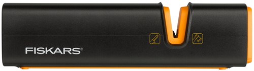 Fiskars bijlslijper - messenslijper - met antislip pads - 16,5 cm