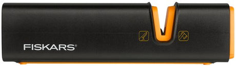 Fiskars bijlslijper - messenslijper - met antislip pads - 16,5 cm