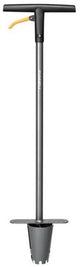 Fiskars ergo bollenplanter met lange steel - pootstok bollenpoter met antislip stabord - 100 cm