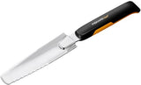 Fiskars xact™ onkruidsteker - onkruidmes - softgrip handvat - onkruidstekers - 338 mm