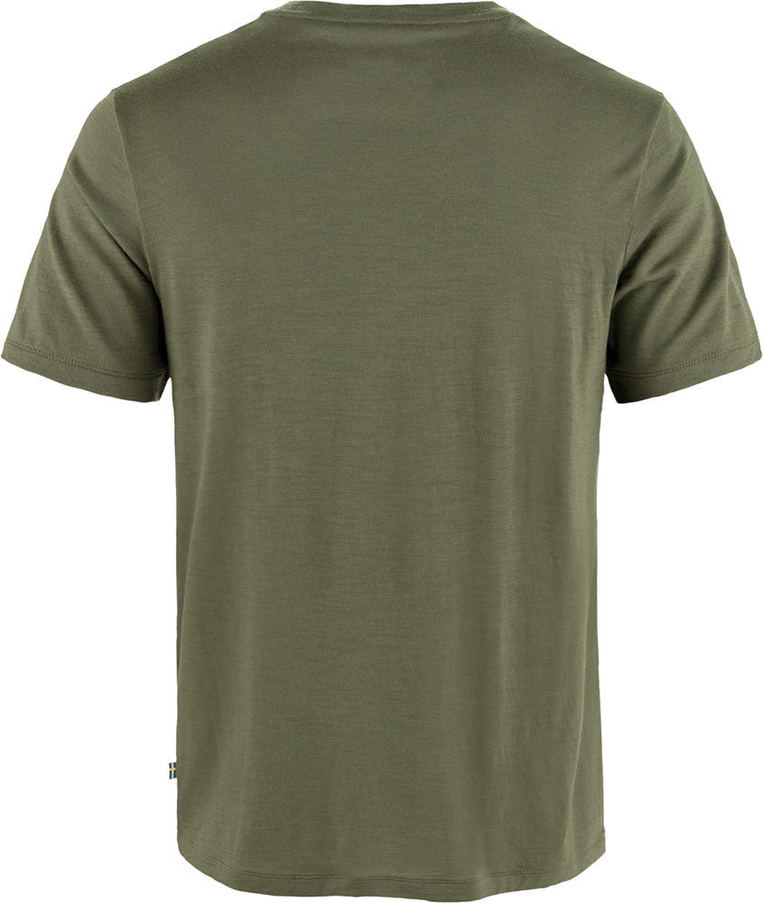 Fjällräven hoja wool - t-shirt | l