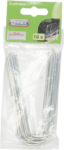 Connex haring voor tent 10cm verzinkt 10st - flor78835