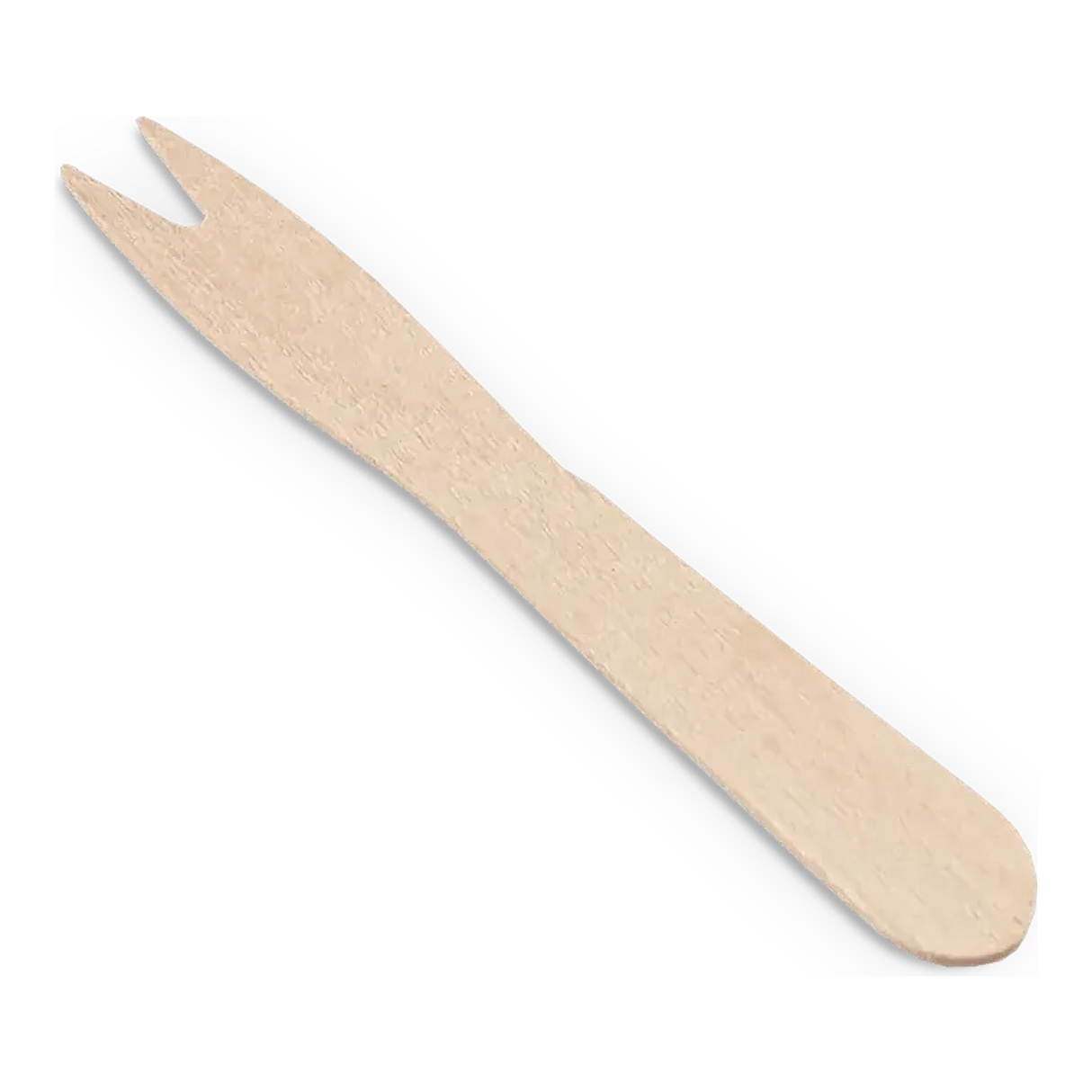 Takeaware fritesvorkje hout 85mm (1000 stuks)