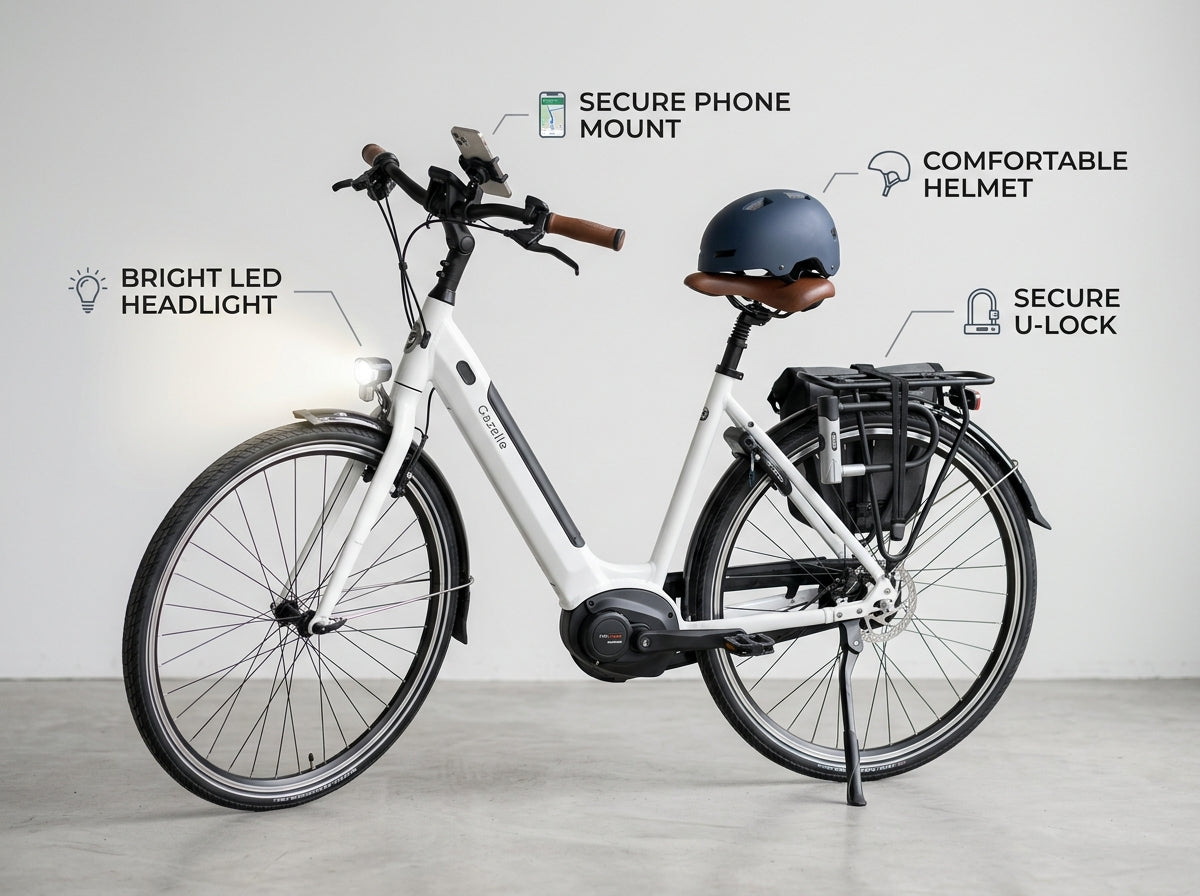 Fietsaccessoires die je fietstocht comfortabeler en veiliger maken