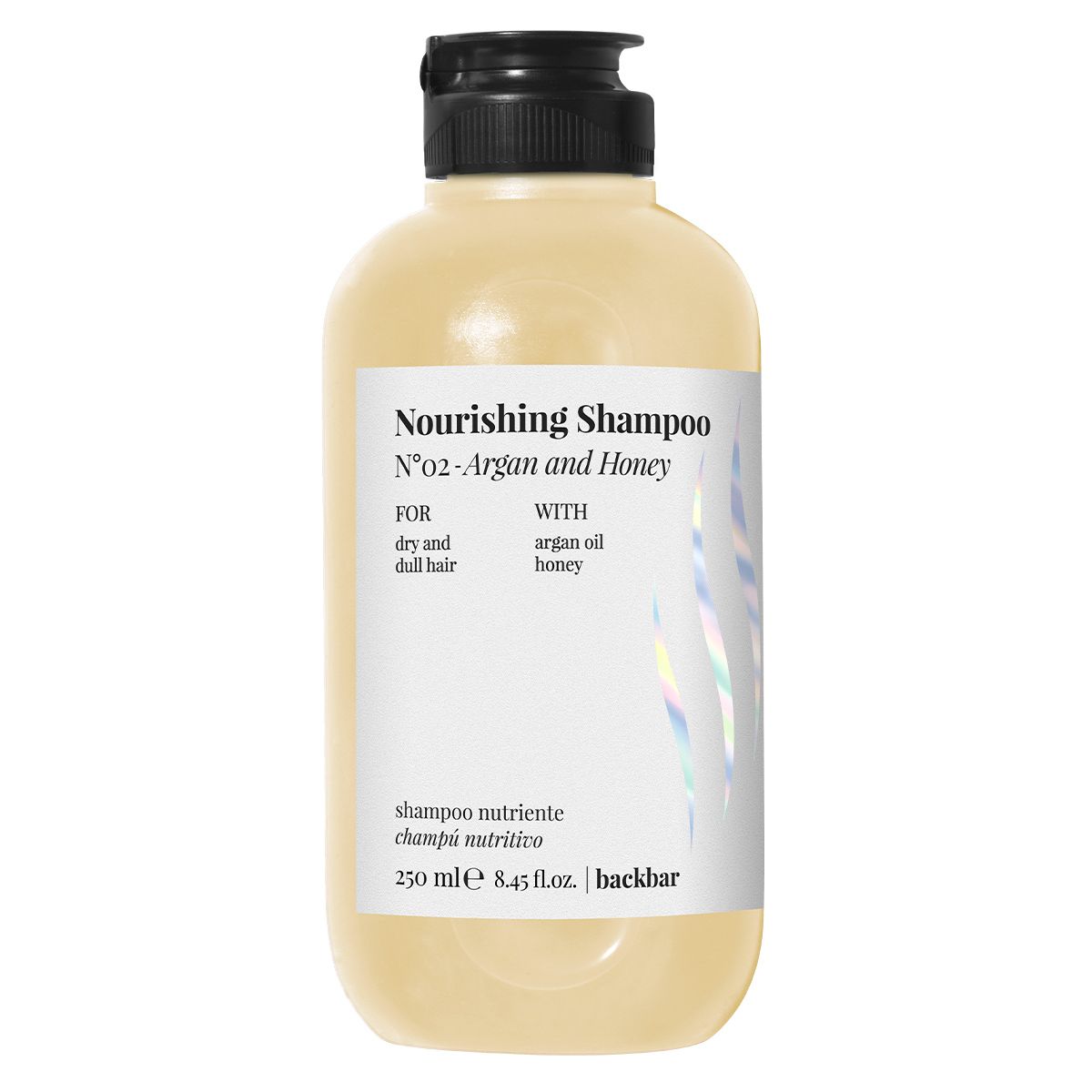 Farmavita backbar nourishing shampoo n°02 argan and honey 250ml